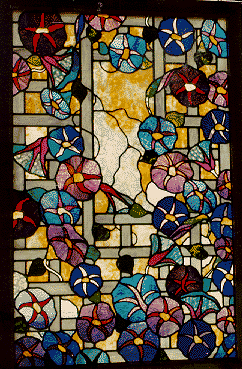 Morning Glory Madness - Yulokod Studios Stained Glass Window